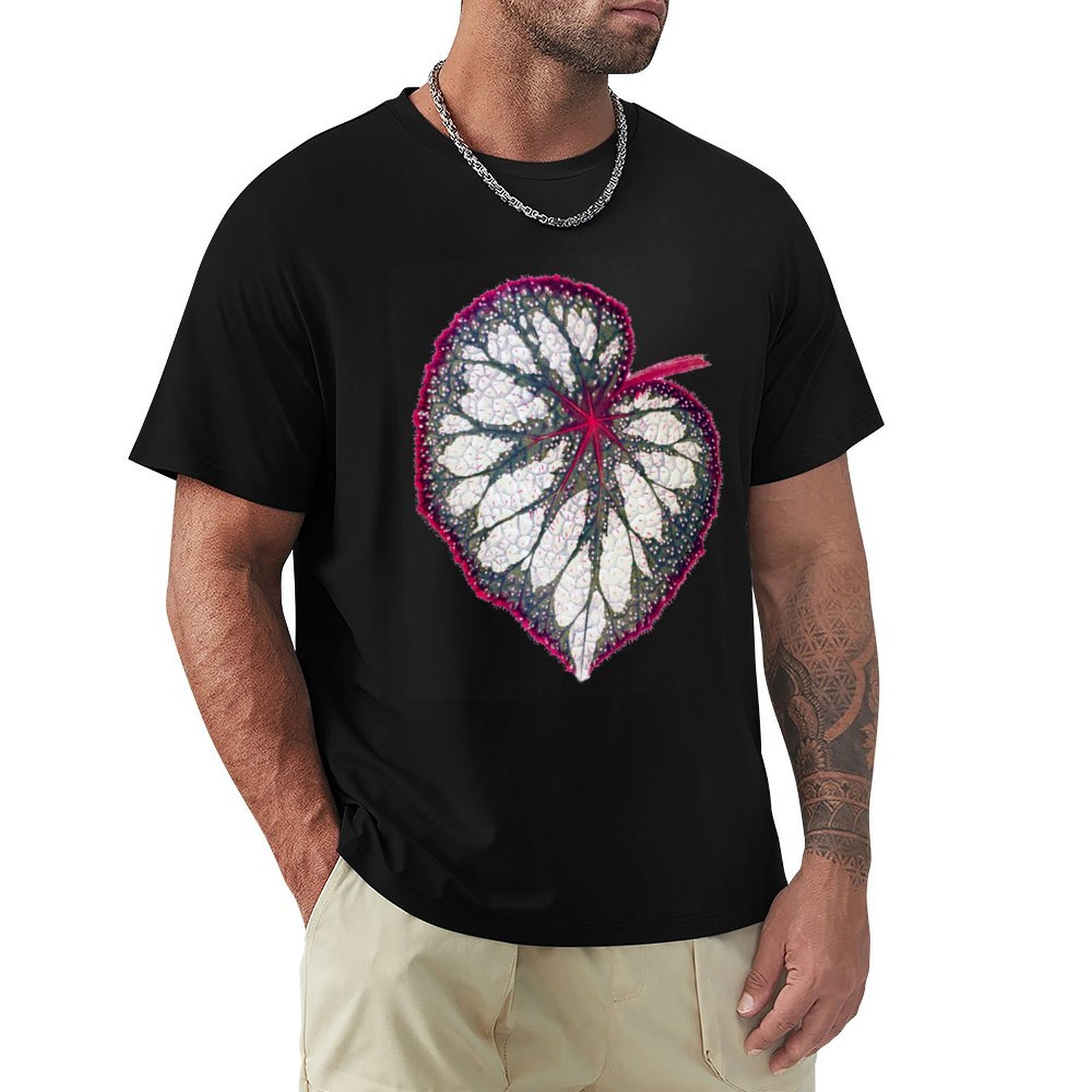 Begonia Rex - T-shirt Begonia rex, haut à manches
