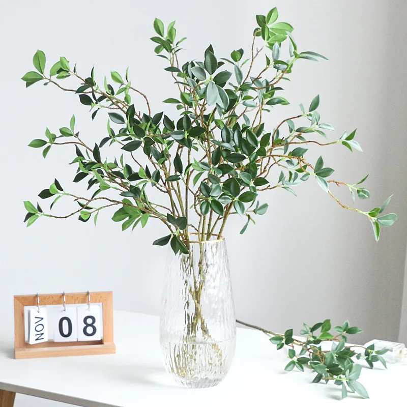 Ficus Lyrata Tree - Branche de Ficus Tenuifolia Artificielle, Fausses