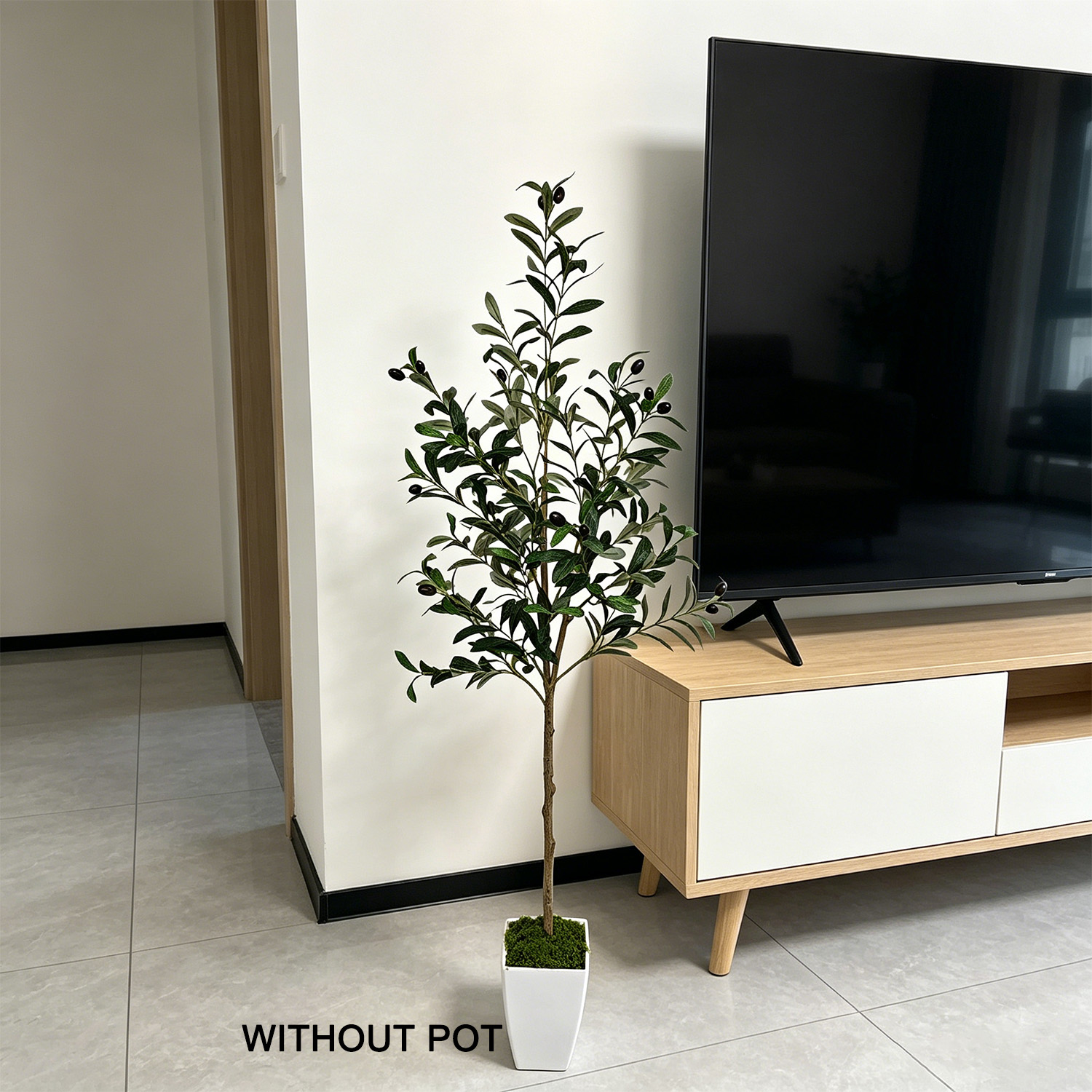Arbre d'olivier artificiel de  - Ficus Lyrata Tree avis et prix